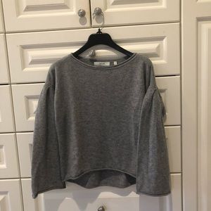 Fall 2021 never been worn. Joie Ivern Cashmere Crewneck Sweater in Heather Grey